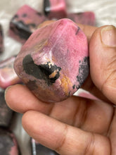 Large Rhodonite Tumbled Stone  - One single tumble