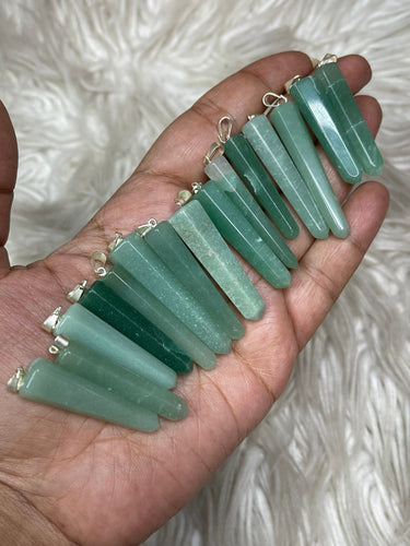 One Green Aventurine Pendant