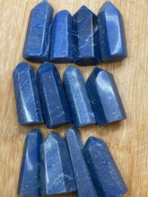 One Blue Quartz Point From Brazil