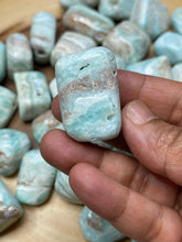 One Deep Blue Aragonite Tumble