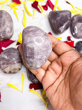 One Large Purple Anhydride palmstones - You Select