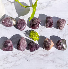One Purple Anhydride palmstones - You Select