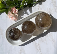 One large Smoky Quartz Sphere 80mm