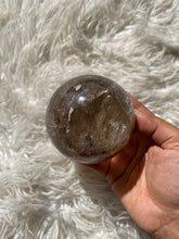 One large Smoky Quartz Sphere 80mm