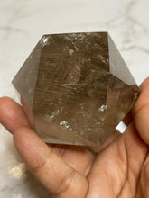 Smoky quartz icosahedron Rutile 2 -60mm