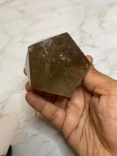 Smoky quartz icosahedron Rutile 2 -60mm