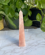 Large Rose Quartz  Obelisk 1 - 6.8 inches