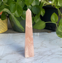 Large Rose Quartz  Obelisk 1 - 6.8 inches