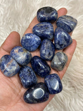 One Sodalite Tumble 1” to 1.5” wide