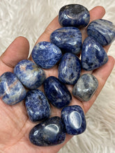 One Sodalite Tumble 1” to 1.5” wide