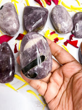 One Large Purple Anhydride palmstones - You Select