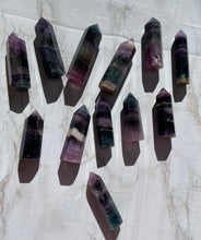 One Colorful Fluorite Point