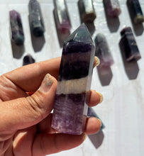 One Colorful Fluorite Point