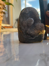 Black amethyst Cluster With stalactite 4