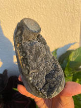 Black amethyst Cluster With stalactite 6