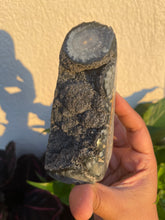 Black amethyst Cluster With stalactite 6