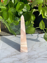 Large Rose Quartz  Obelisk 2 - 7.5 inches
