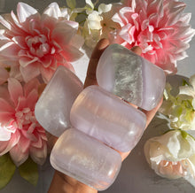 One Rare Lavender Fluorite Palmstone