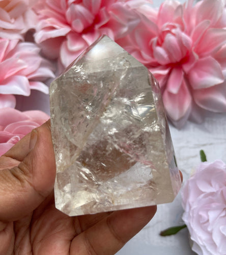Chunky Clear Quartz Point 23 - 3 inches tall