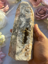Large Mosaic Quartz With Crazy Lace Point