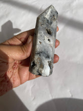 One Dark Mosaic Quartz With Crazy Lace Point - New stone