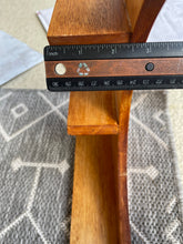 Moon Shaped Crystal Wooden Stand