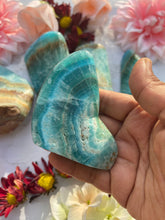 Dark Blue Natural Aragonite Freeform 2