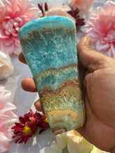 Dark Blue Natural Aragonite Freeform 4