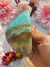 Dark Blue Natural Aragonite Freeform 5