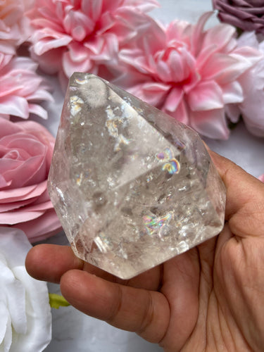 Chunky Clear Quartz Point 21 - 2.5 inches tall