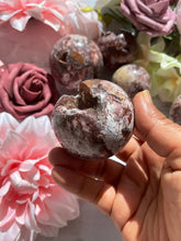 New Stone ! Red Jasper Druzy Geode Sphere -55mm