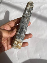 One Dark Mosaic Quartz With Crazy Lace Point - New stone