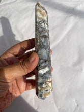 One Dark Mosaic Quartz With Crazy Lace Point - New stone