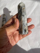 One Dark Mosaic Quartz With Crazy Lace Point - New stone