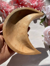 One Wooden Bowl For Crystal Display