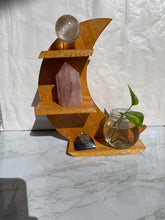 Crystal  display Stand - Triangle or Moon