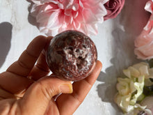 New Stone ! Red Jasper Druzy Geode Sphere -46mm