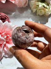 New Stone ! Red Jasper Druzy Geode Sphere -42mm