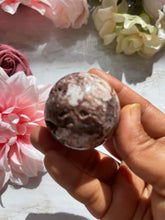New Stone ! Red Jasper Druzy Geode Sphere -42mm