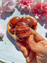 One Snake Skin Jasper Palmstone