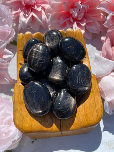 One AAA Hypersthene Palmstone