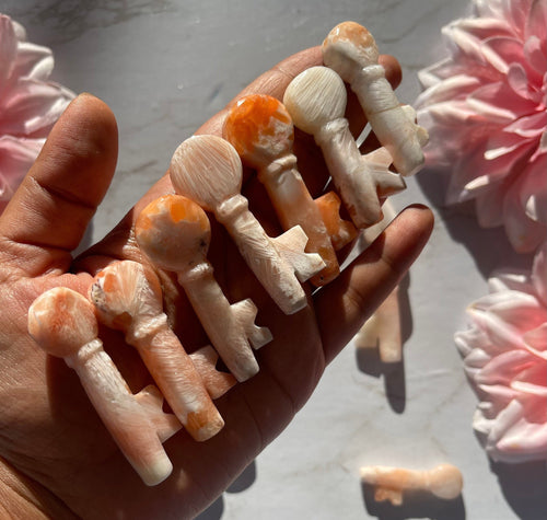 Pink Scolecite Keys - One