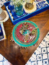 Lovely Brass Altar With Meenakari Stone Work
