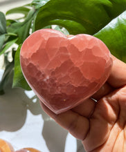 One Large Rose Calcite Heart