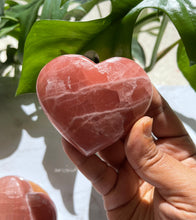One Large Rose Calcite Heart