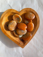 Orange Calcite thumbstone 100% natural