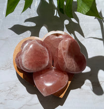 One Large Rose Calcite Heart