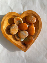 Orange Calcite thumbstone 100% natural