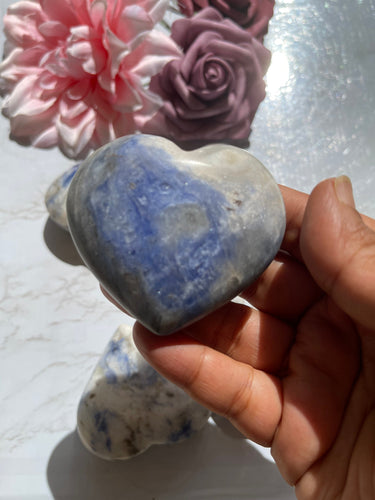 One Afghanite Heart From Lot 2