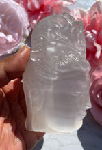 Selenite Buddha 3 inches tall